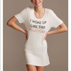 Wedding night gown David’s bridal